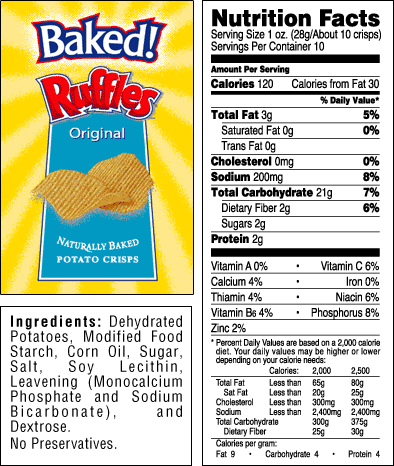 Food and Nutritional Labels